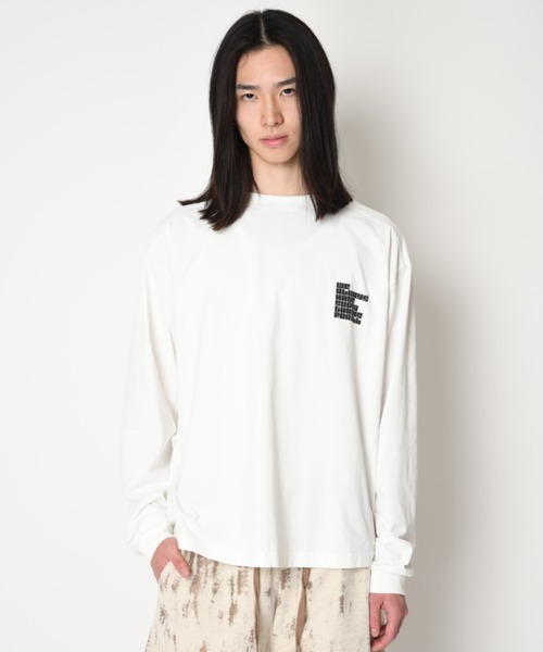 SUPERTHANKS（スーパーサンクス）の「【吸水速乾・接触冷感・抗菌防臭】バックプリントロングTシャツ[pop logo] Functional L/S T-shirt（Tシャツ/カットソー・メンズ・ホワイト/ピンク/ブラック/グレー・M/S/L）」の20枚目の写真