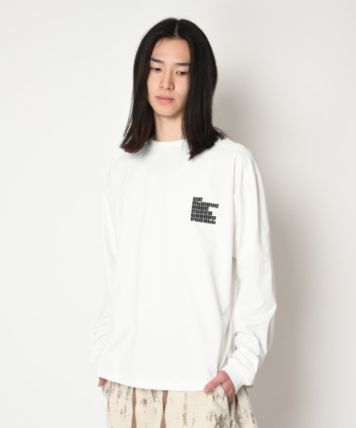 SUPERTHANKS（スーパーサンクス）の「【吸水速乾・接触冷感・抗菌防臭】バックプリントロングTシャツ[pop logo] Functional L/S T-shirt（Tシャツ/カットソー・メンズ・ホワイト/ピンク/ブラック/グレー・M/S/L）」の18枚目の写真
