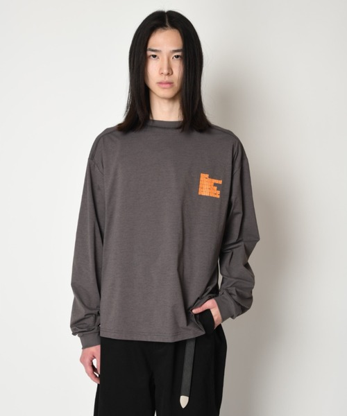 SUPERTHANKS（スーパーサンクス）の「【吸水速乾・接触冷感・抗菌防臭】バックプリントロングTシャツ[pop logo] Functional L/S T-shirt（Tシャツ/カットソー・メンズ・ホワイト/ピンク/ブラック/グレー・M/S/L）」の14枚目の写真