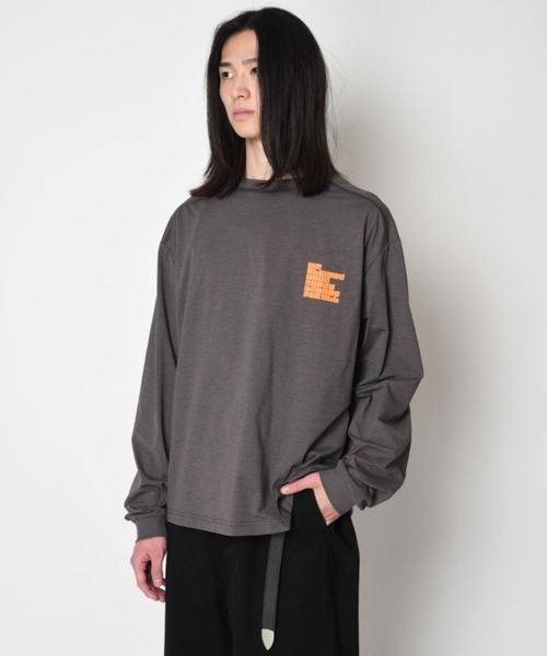 SUPERTHANKS（スーパーサンクス）の「【吸水速乾・接触冷感・抗菌防臭】バックプリントロングTシャツ[pop logo] Functional L/S T-shirt（Tシャツ/カットソー・メンズ・ホワイト/ピンク/ブラック/グレー・M/S/L）」の13枚目の写真