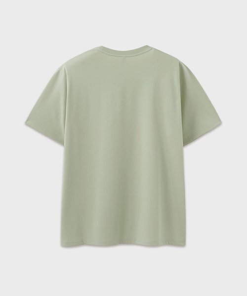 NOIRER(ノイア)の「スーピマコットン ラックスTシャツ (ミントグリーン)(Tシャツ/カットソー・メンズ・その他・48/50/52)」の3枚目の写真
