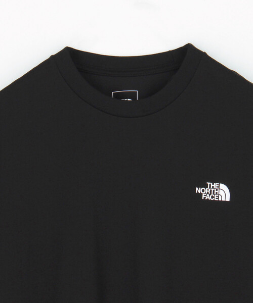 THE NORTH FACE(ザノースフェイス)の「THE NORTH FACE/ザ・ノース・フェイス ショートスリーブジャーニーヒストリーティー(ユニセックス)(Tシャツ/カットソー・メンズ・ブラック/ホワイト・LARGE/MEDIUM/X-LARGE)」の8枚目の写真