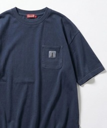 Coleman（コールマン）の「2026SS Coleman コールマン ピグメント加工 ワンポイント刺繍 バックプリント ポケット付 半袖Tシャツ レディース メンズ（Tシャツ/カットソー）」