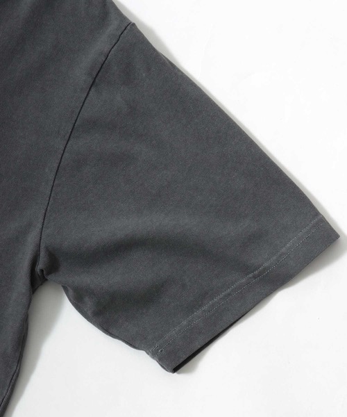 COLEMAN（コールマン）の「2026SS Coleman/コールマン ピグメント加工 ワンポイント刺繍 バックプリント ポケット付 半袖Tシャツ レディース メンズ（Tシャツ/カットソー・メンズ・ベージュ/チャコール/ブルーグレー/グレー系その他・LL/L/M）」の16枚目の写真