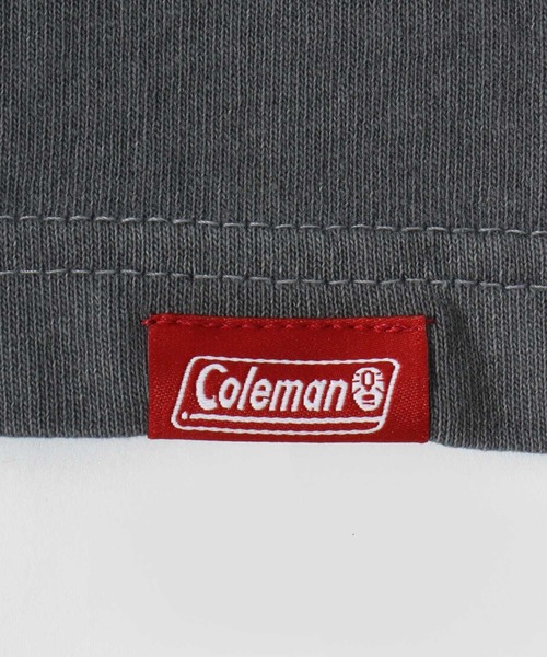 COLEMAN（コールマン）の「2026SS Coleman/コールマン ピグメント加工 ワンポイント刺繍 バックプリント ポケット付 半袖Tシャツ レディース メンズ（Tシャツ/カットソー・メンズ・ベージュ/チャコール/ブルーグレー/グレー系その他・LL/L/M）」の20枚目の写真