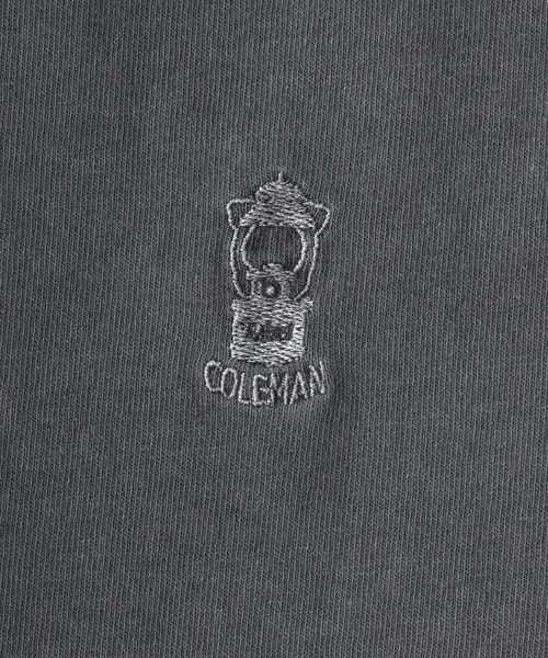 COLEMAN（コールマン）の「2026SS Coleman/コールマン ピグメント加工 ワンポイント刺繍 バックプリント ポケット付 半袖Tシャツ レディース メンズ（Tシャツ/カットソー・メンズ・ベージュ/チャコール/ブルーグレー/グレー系その他・LL/L/M）」の17枚目の写真