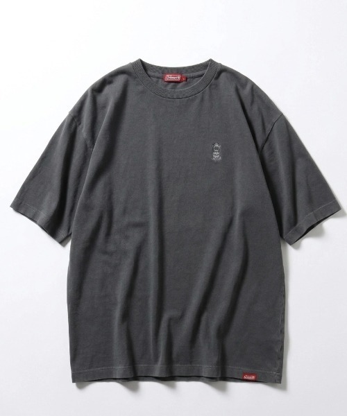 COLEMAN（コールマン）の「2026SS Coleman/コールマン ピグメント加工 ワンポイント刺繍 バックプリント ポケット付 半袖Tシャツ レディース メンズ（Tシャツ/カットソー・メンズ・ベージュ/チャコール/ブルーグレー/グレー系その他・LL/L/M）」の9枚目の写真