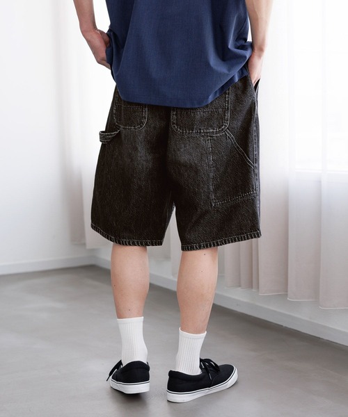GLOBAL WORK(グローバルワーク)の「ペインターデニムショーツ/672125(その他パンツ・メンズ・ライトブルー/グレー・MEDIUM/SMALL/LARGE)」の11枚目の写真