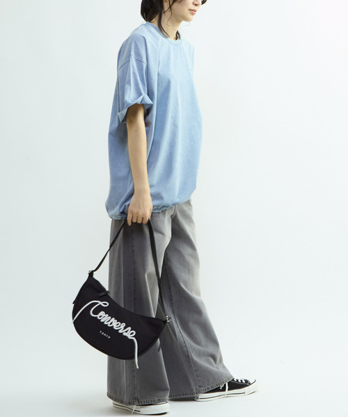 CONVERSE(コンバース)の「【CONVERSE TOKYO】<UNISEX> スピンドル / ショルダーバッグ / SPINDLE LOGO MOON SHOULDER BAG(ショルダーバッグ・レディース・ライトグレー/ブラウン/ブラック・FREE)」の5枚目の写真