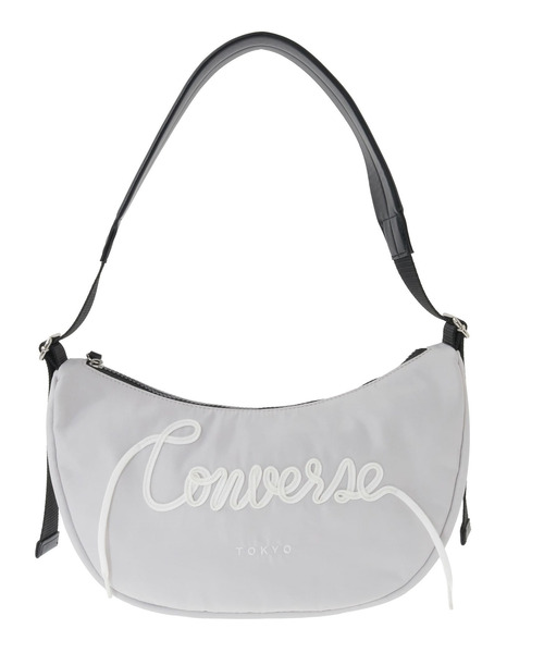 CONVERSE(コンバース)の「【CONVERSE TOKYO】<UNISEX> スピンドル / ショルダーバッグ / SPINDLE LOGO MOON SHOULDER BAG(ショルダーバッグ・レディース・ライトグレー/ブラウン/ブラック・FREE)」の9枚目の写真