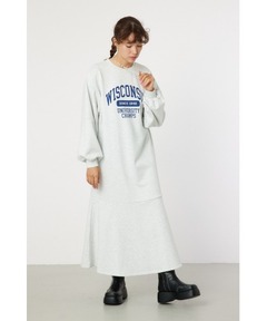 ZOZO限定】マーメイドスウェットワンピース（ワンピース