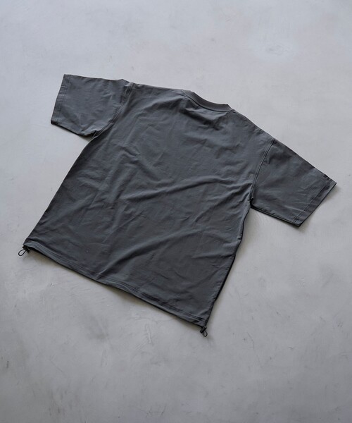 coen(コーエン)の「【2WAYストレッチ・接触冷感・UVカット】マルチファンクションプルオーバー(Tシャツ/カットソー・メンズ・ダークグレー/ベージュ/ブラック・S/L/M)」の10枚目の写真