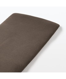 無印良品（ムジルシリョウヒン）の「綿天竺敷ふとんシーツ・Ｓ　兼浅型ボックスシーツ　１００×２００×３‐１０ｃｍ用（寝具）」