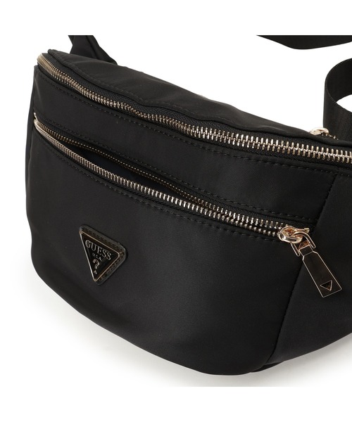 Guess(ゲス)の「FOLLIE Belt Bag ボディバッグ ウエストポーチ ナイロンバッグ(ボディバッグ/ウエストポーチ・レディース・ブラック・ONE SIZE)」の7枚目の写真