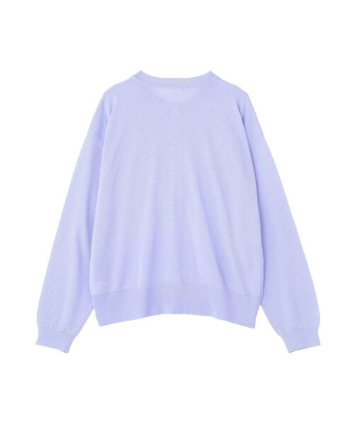 CRAFT STANDARD BOUTIQUE(クラフトスタンダードブティック)の「オーロラシアーカーディガン(カーディガン/ボレロ・レディース・グレー/ホワイト/ダークブラウン/ライトパープル・FREE)」の11枚目の写真