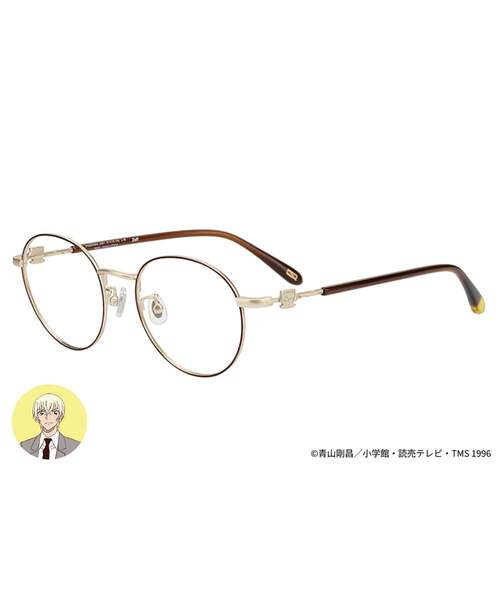 Zoff | 名探偵コナン【安室透モデル】ボストン型 メガネ｜丸型 軽量