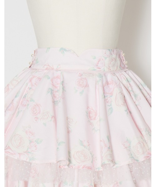 mellfy memory(メルフィーメモリー)の「Love in rosy rose skirt(スカート・レディース・ピンク・S/M)」の10枚目の写真