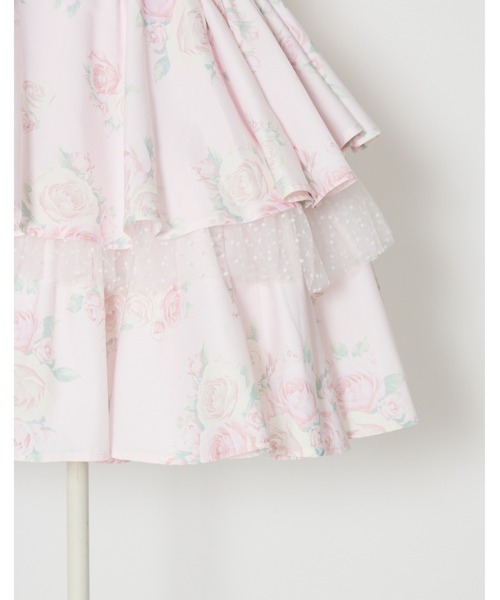 mellfy memory(メルフィーメモリー)の「Love in rosy rose skirt(スカート・レディース・ピンク・S/M)」の12枚目の写真
