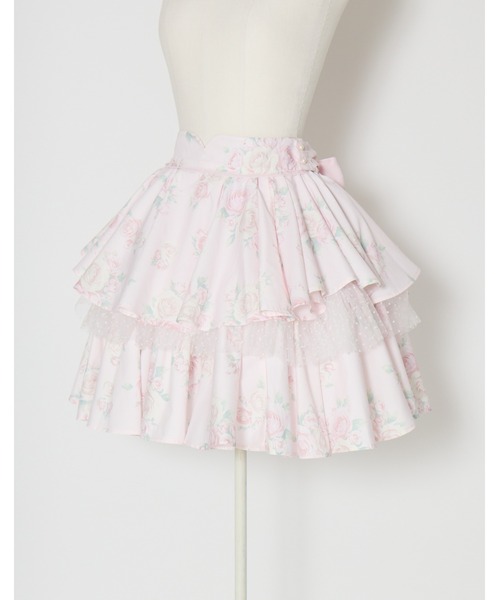 mellfy memory(メルフィーメモリー)の「Love in rosy rose skirt(スカート・レディース・ピンク・S/M)」の7枚目の写真