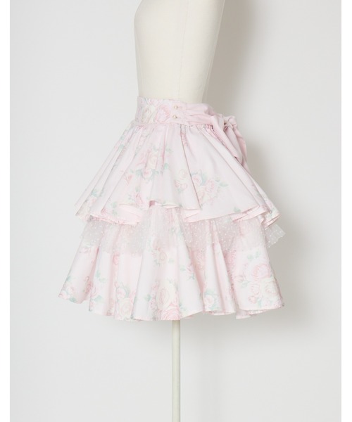 mellfy memory(メルフィーメモリー)の「Love in rosy rose skirt(スカート・レディース・ピンク・S/M)」の8枚目の写真