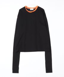 BELPER（ベルパー）の「ワンポイント長袖カットソー（Tシャツ/カットソー）」