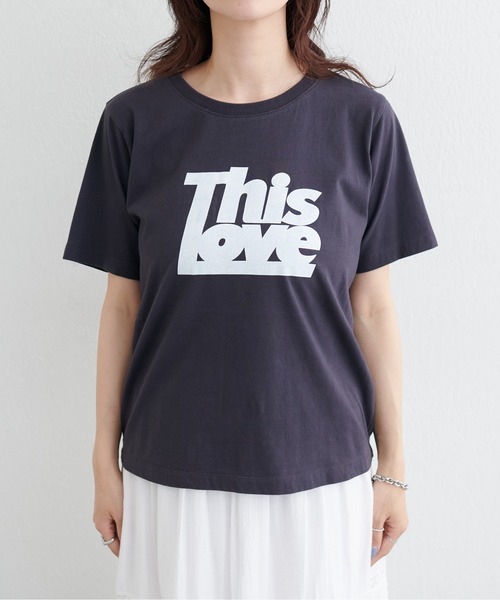 LARUTA（ラルータ）の「【LARUTA】This Love ロゴTee（Tシャツ/カットソー・レディース・グレー/オフホワイト/チャコールグレー・FREE）」の19枚目の写真