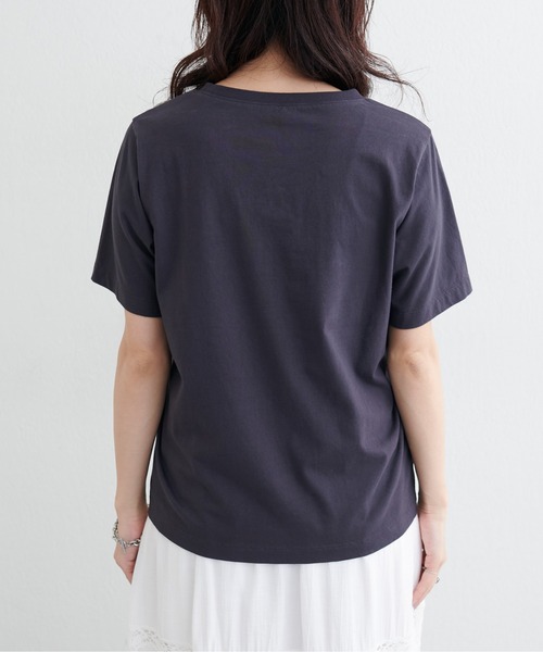 LARUTA（ラルータ）の「【LARUTA】This Love ロゴTee（Tシャツ/カットソー・レディース・グレー/オフホワイト/チャコールグレー・FREE）」の21枚目の写真