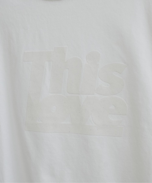 LARUTA（ラルータ）の「【LARUTA】This Love ロゴTee（Tシャツ/カットソー・レディース・グレー/オフホワイト/チャコールグレー・FREE）」の8枚目の写真