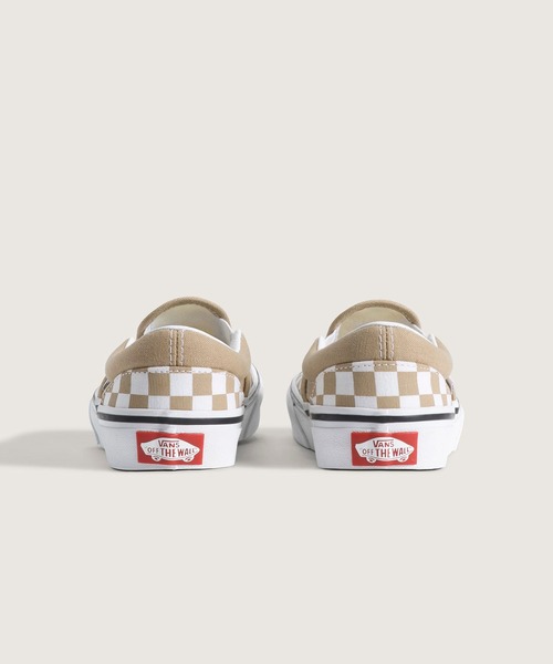 VANS(バンズ)の「キッズ クラシック スリッポン / Classic Slip-On COLOR THEORY C VN000EAB4MG1(スリッポン・キッズ・ベージュ・1/2/3/11/12/13)」の4枚目の写真