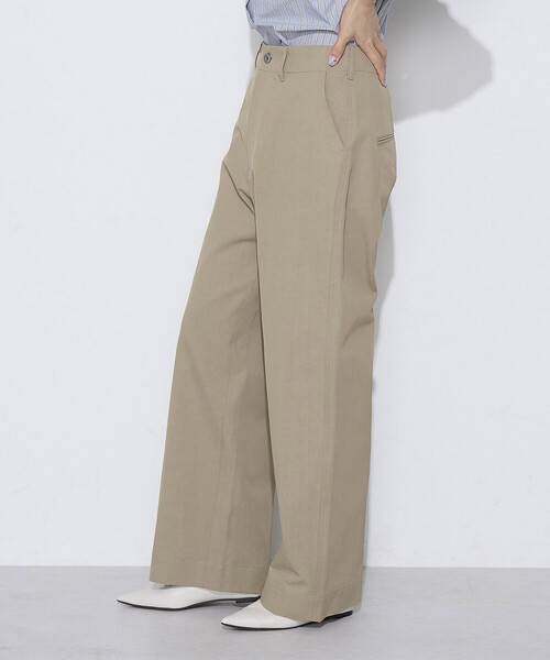 COMME CA Wardrobe(コムサワードローブ)の「〔 +サイズ 〕 ヴィスコットンチノ二ドム チノパンツ(チノパンツ・レディース・カーキ・15号)」の22枚目の写真