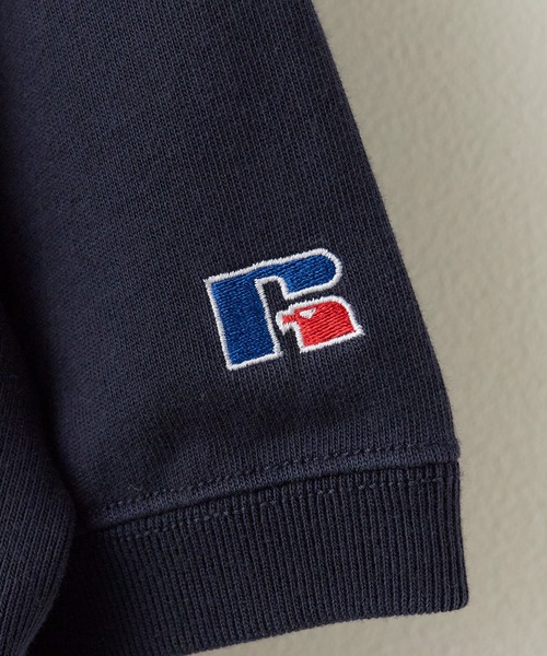 Russell Athletic(ラッセルアスレティック)の「RUSSELL ATHLETIC / ラッセルアスレティック PRO COTTON Jersey Logo T カレッジロゴ ヘビーウェイト 半袖Tシャツ メンズ 秋 秋服 2026年秋冬(Tシャツ/カットソー・メンズ・グレー/ネイビー/ホワイト/アッシュグレー・M/L/XL)」の10枚目の写真