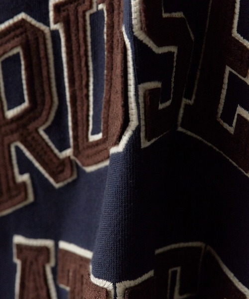 Russell Athletic(ラッセルアスレティック)の「RUSSELL ATHLETIC / ラッセルアスレティック PRO COTTON Jersey Logo T カレッジロゴ ヘビーウェイト 半袖Tシャツ メンズ 秋 秋服 2026年秋冬(Tシャツ/カットソー・メンズ・グレー/ネイビー/ホワイト/アッシュグレー・M/L/XL)」の7枚目の写真