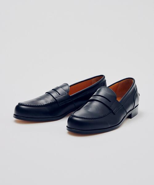 PADRONE(パドローネ)の「PADRONE THE STANDARD LINE/別注 LOAFER / ローファー(ローファー・メンズ・ブラック・41/40/42)」の1枚目の写真