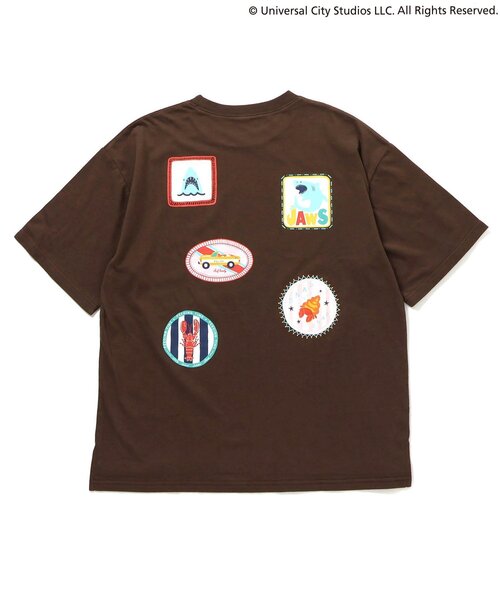 apres les cours（アプレレクール）の「JAWS Tシャツ(大人)（Tシャツ/カットソー・レディース・マスタード/アイボリー/ブラウン・MEDIUM）」の11枚目の写真