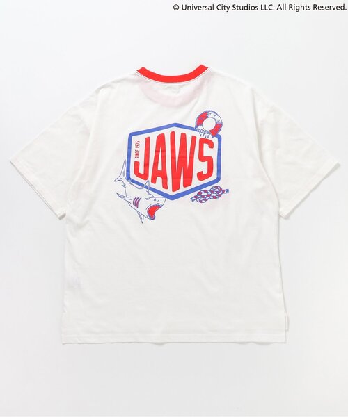 apres les cours（アプレレクール）の「JAWS Tシャツ(大人)（Tシャツ/カットソー・レディース・マスタード/アイボリー/ブラウン・MEDIUM）」の12枚目の写真