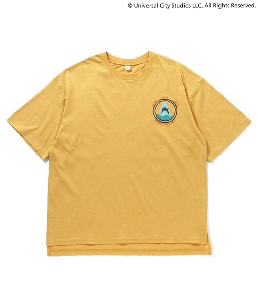 apres les cours（アプレレクール）の「JAWS Tシャツ(大人)（Tシャツ/カットソー・レディース・マスタード/アイボリー/ブラウン・MEDIUM）」の14枚目の写真