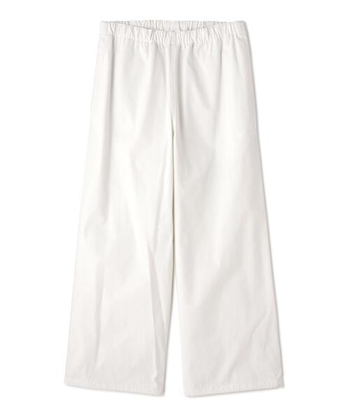 YLEVE（イレーヴ）の「Ｙ / ORGANIC COTTON / RECYCLE POLYESTER TWILL EASY TR（その他パンツ・メンズ・ホワイト/ネイビー・1/4）」の6枚目の写真