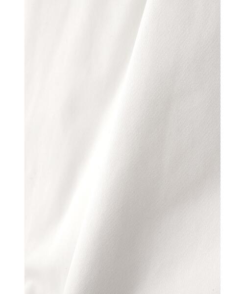 YLEVE（イレーヴ）の「Ｙ / ORGANIC COTTON / RECYCLE POLYESTER TWILL EASY TR（その他パンツ・メンズ・ホワイト/ネイビー・1/4）」の7枚目の写真