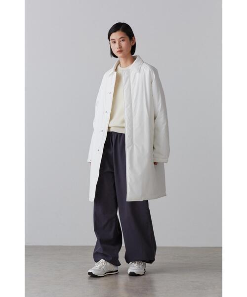 YLEVE（イレーヴ）の「Ｙ / ORGANIC COTTON / RECYCLE POLYESTER TWILL EASY TR（その他パンツ・メンズ・ホワイト/ネイビー・1/4）」の8枚目の写真