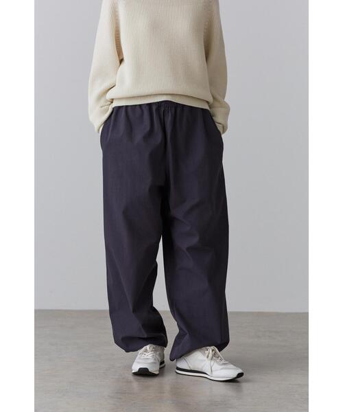 YLEVE（イレーヴ）の「Ｙ / ORGANIC COTTON / RECYCLE POLYESTER TWILL EASY TR（その他パンツ・メンズ・ホワイト/ネイビー・1/4）」の9枚目の写真
