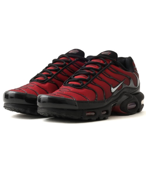 NIKE(ナイキ)の「NIKE AIR MAX PLUS / ナイキ エア マックス プラス【SP】(スニーカー・メンズ・レッド・26.0cm/26.5cm/27.0cm/27.5cm/28.0cm/28.5cm/29.0cm)」の1枚目の写真