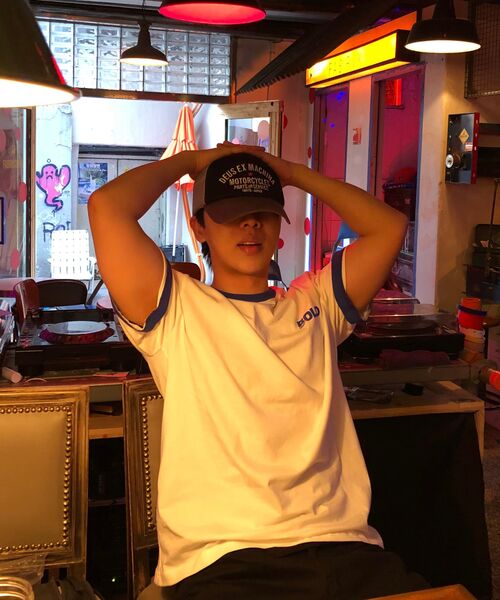 JAMIE WEST(ジェイミーウエスト)の「ボールドレギュラーリンガーTシャツ(ブルー)(Tシャツ/カットソー・レディース・その他・MEDIUM/LARGE/X-LARGE)」の8枚目の写真