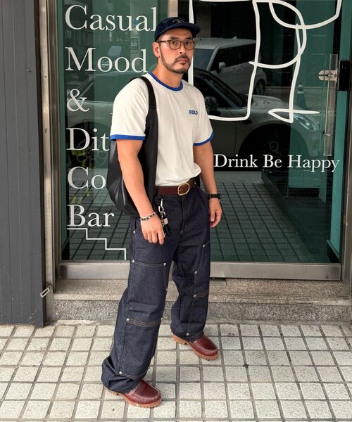 JAMIE WEST(ジェイミーウエスト)の「ボールドレギュラーリンガーTシャツ(ブルー)(Tシャツ/カットソー・レディース・その他・MEDIUM/LARGE/X-LARGE)」の9枚目の写真