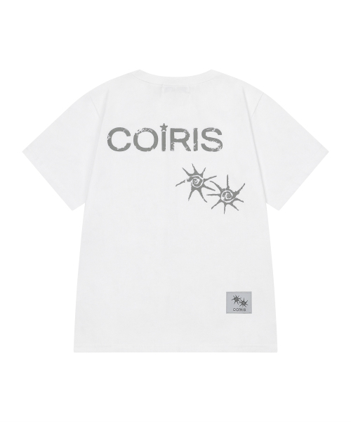 COIRIS(コイリス)の「ドレンバッグダーティロゴ半袖Tシャツ(2カラー)(Tシャツ/カットソー・レディース・ホワイト/ブラック・FREE)」の8枚目の写真