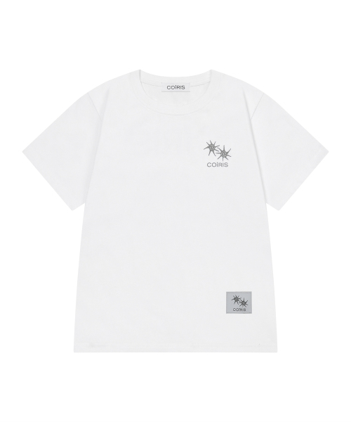 COIRIS(コイリス)の「ドレンバッグダーティロゴ半袖Tシャツ(2カラー)(Tシャツ/カットソー・レディース・ホワイト/ブラック・FREE)」の9枚目の写真