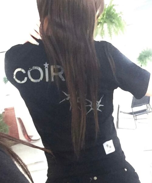 COIRIS(コイリス)の「ドレンバッグダーティロゴ半袖Tシャツ(2カラー)(Tシャツ/カットソー・レディース・ホワイト/ブラック・FREE)」の22枚目の写真