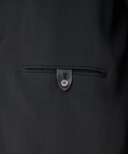 THE TOKYO(ザトウキョウ)の「【SILKα/シルクアルファ】SILK α Pleats Summer Jacket(テーラードジャケット・メンズ・ブラック・48/46)」の13枚目の写真