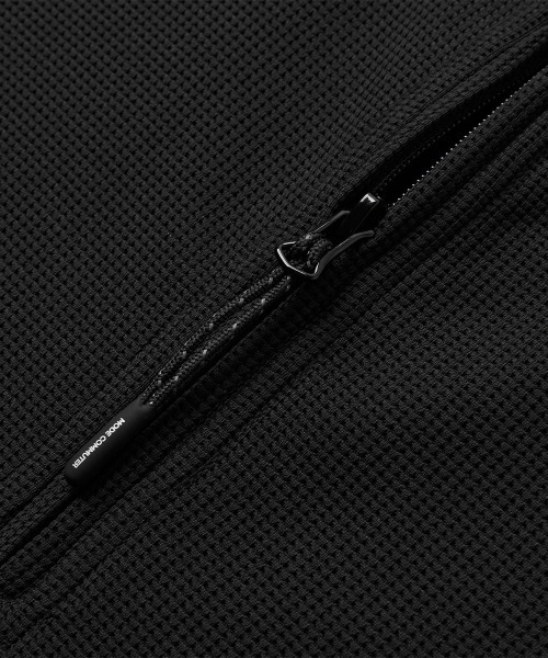 MODE COMMUTER（モードコミューター）の「Waffle S/S Polo Shirt（ポロシャツ・メンズ・ブラック・SMALL/LARGE）」の10枚目の写真