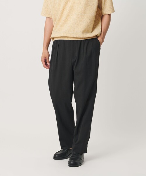 BEAUTY&YOUTH UNITED ARROWS(ビューティーアンドユースユナイテッドアローズ)の「フラックス オックス バルーン イージー パンツ NO.9 ヨコストレッチ 吸水速乾 透け防止(その他パンツ・メンズ・ナチュラル/ホワイト/ブラック・S/XL/L/M)」の10枚目の写真