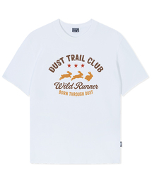 QUTON（ク―トン）の「レバットランナー オーバーサイズ ヘビー 半袖Tシャツ（Tシャツ/カットソー）」
